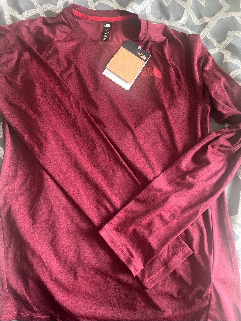 The North Face Men’s Crewneck Sweater - Burgundy Heather